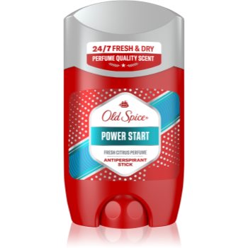 Old Spice Power Start antiperspirant puternic pentru barbati - imagine 2